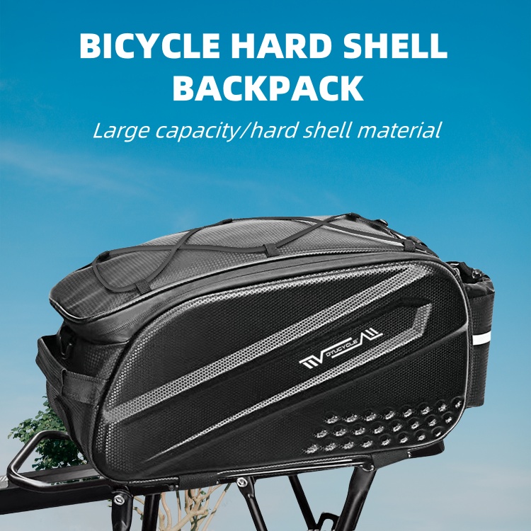 Cycling Journey - Tas Sepeda, Tas Jok Belakang Cangkang