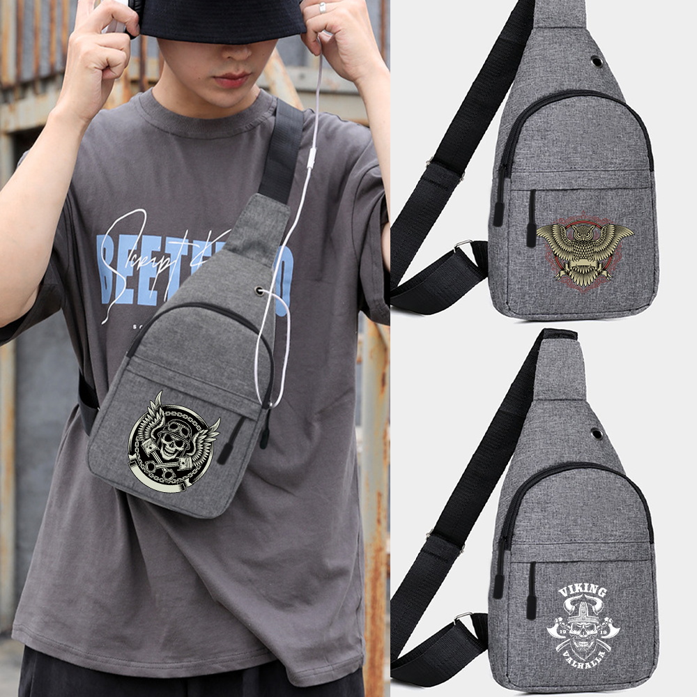 Cycling To Work - Tas Selempang Baru Tas Dada Pria