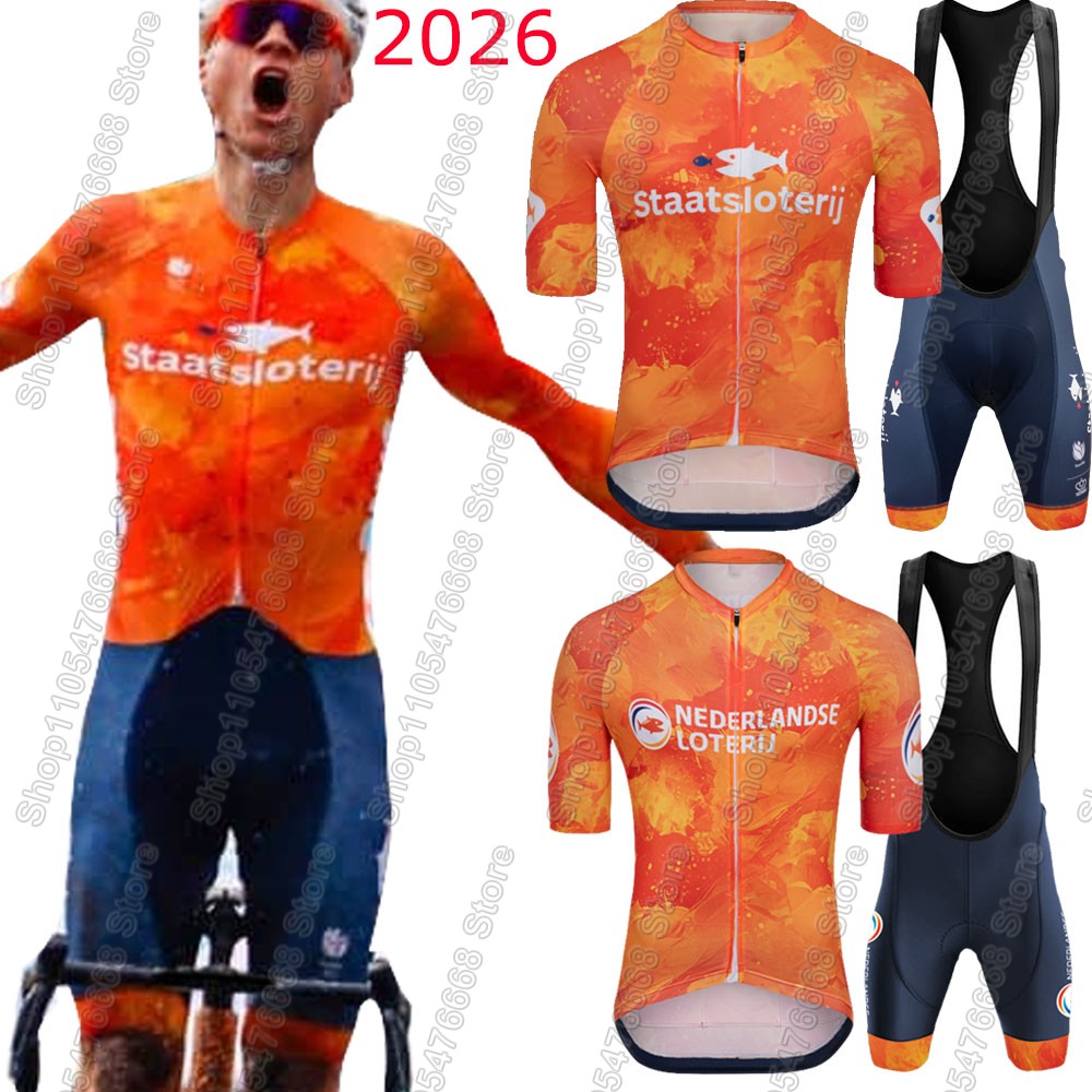 Cycling Commuter Clothing - Jersey Bersepeda Belanda 2026 Set Pakaian
