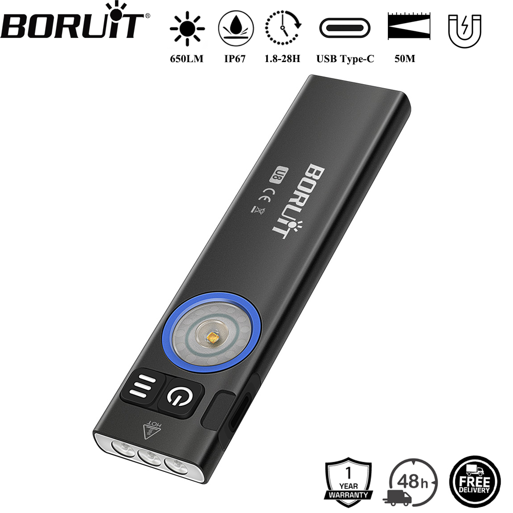 Cycling To Work - BORUiT U8 650LM EDC Senter LED