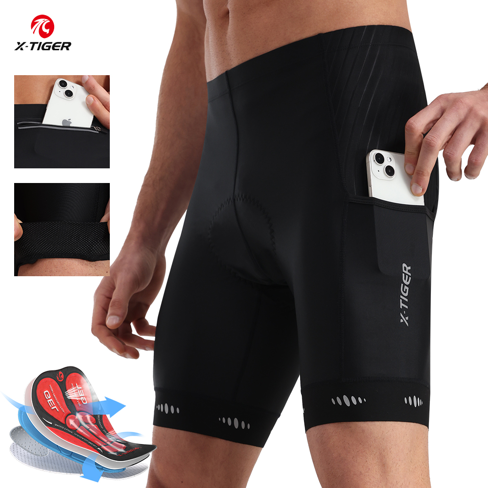 Cycling Commuter Pants - X-TIGER celana pendek bersepeda pria, dengan
