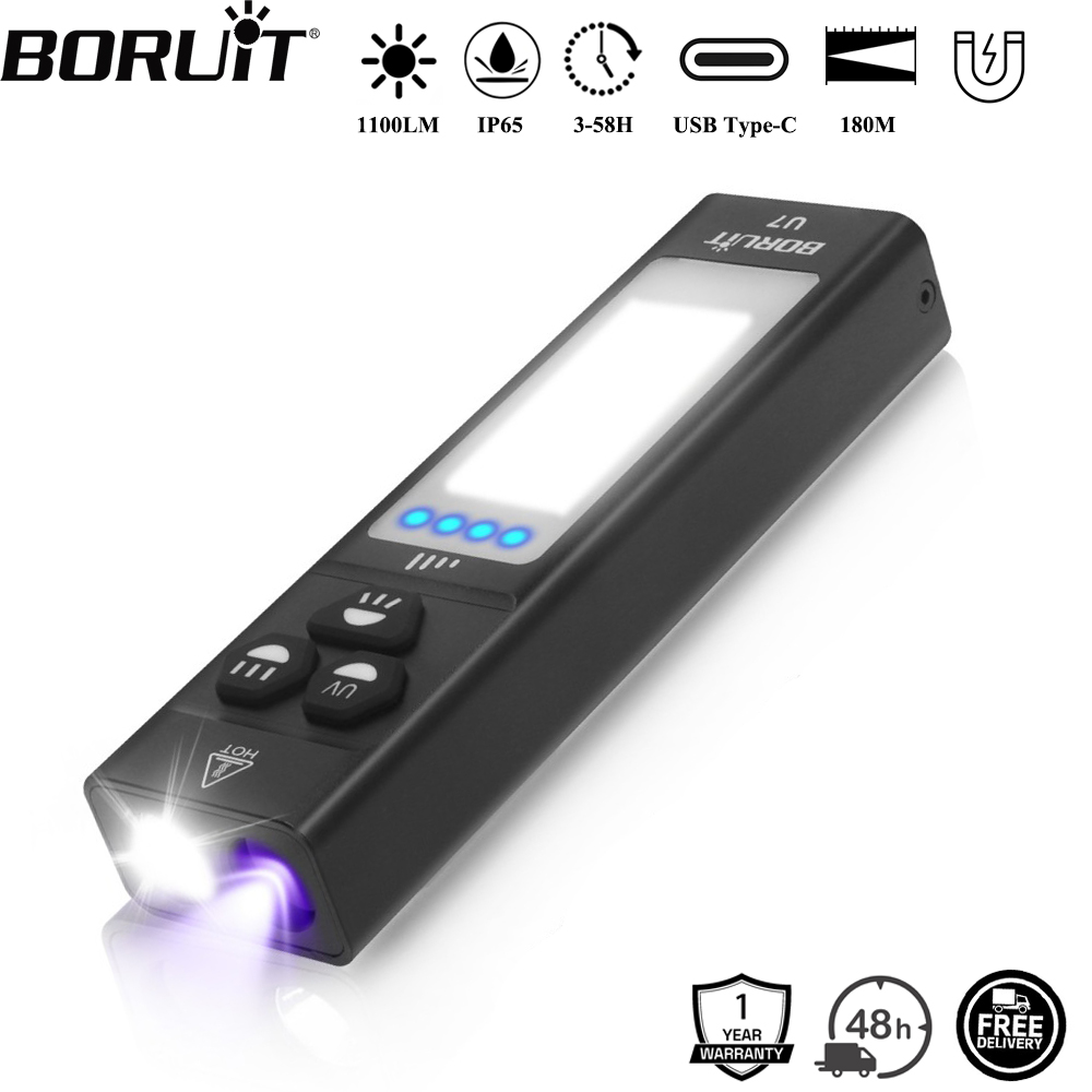 Cycling To Work - BORUiT U7 Senter LED UV EDC