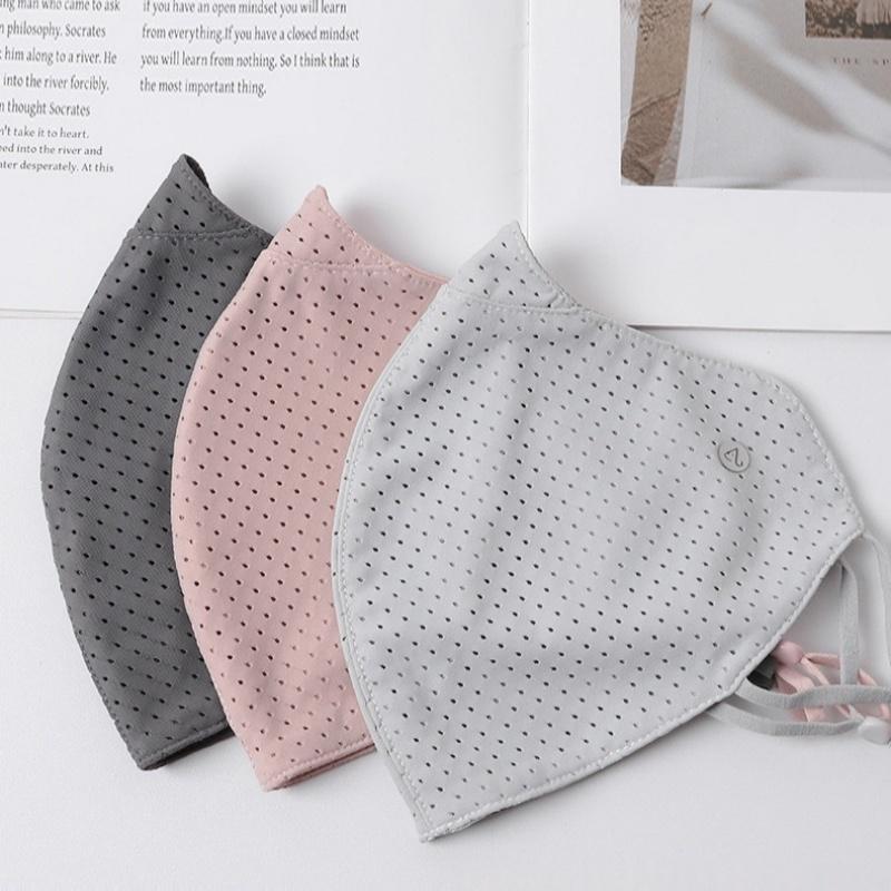 Cycling To Work - Masker Sutra Es Pelindung UV, Penutup