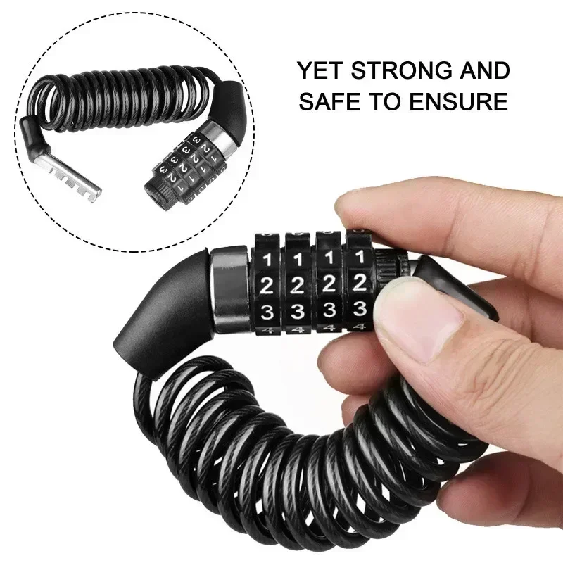 Chain Lock Combination - Rantai Anti Maling Sepeda Motor, Kombinasi