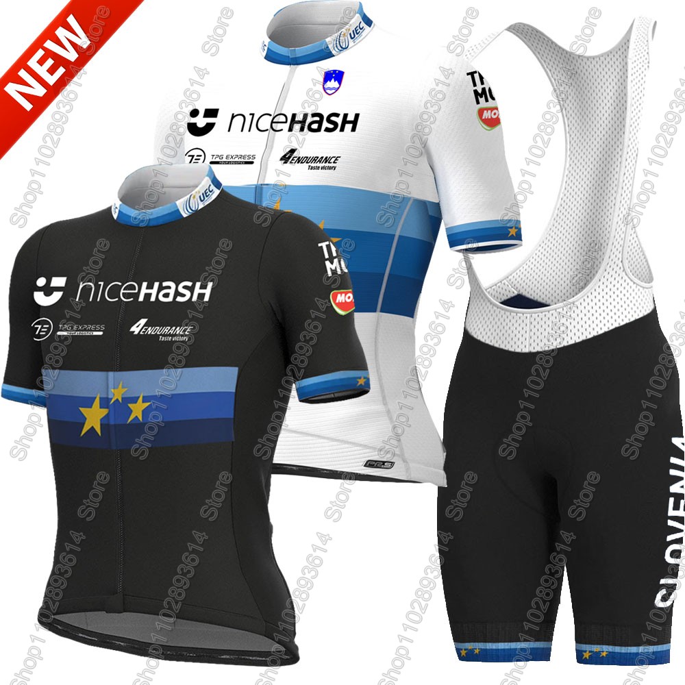 Cycling Commuter Clothing - Setelan Jersey Bersepeda Tim Nasional Slovenia
