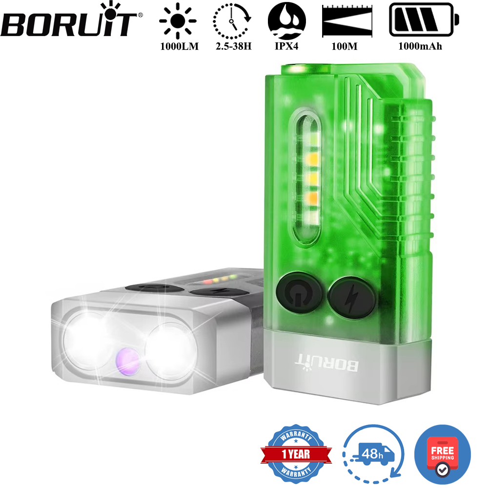 Cycling To Work - BORUiT V10 Gantungan Kunci Senter UV