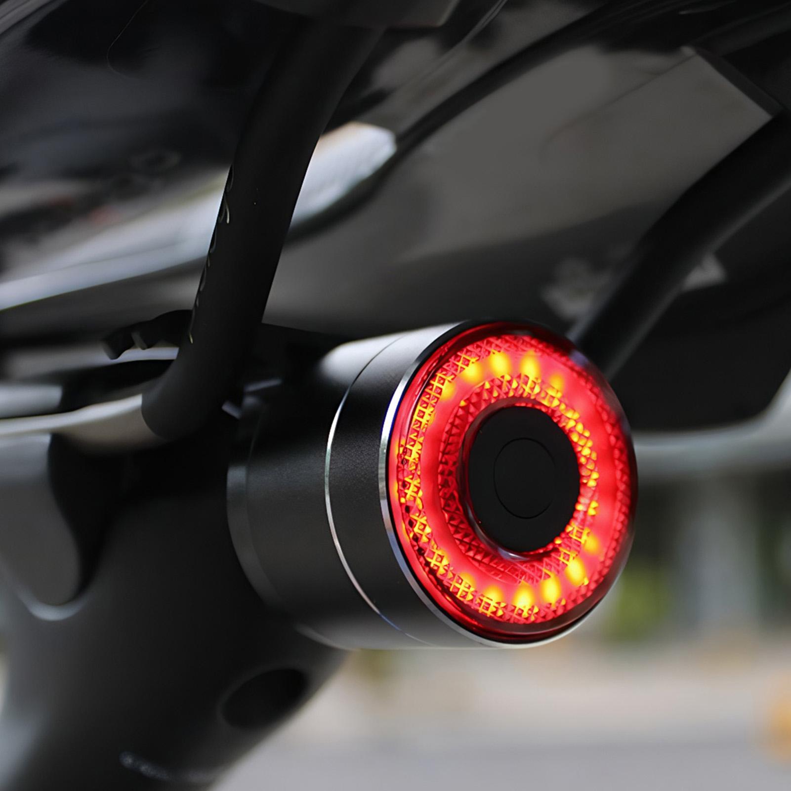 Cycling Commute - Lampu Belakang Sepeda Lampu Sensor Ekor