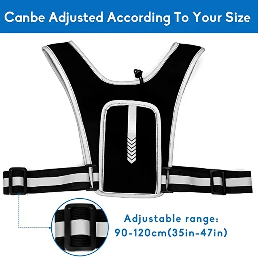 1 Buah Rompi Lari Reflektif, R - Reflective Vest Cycling ulasan dan harga