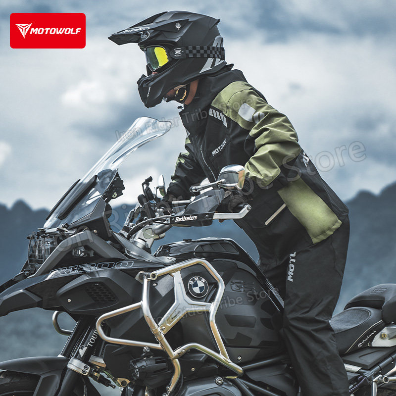 Jaket Motor Anti Air Reflektif - Cycling Commuter Rain Jacket ulasan dan harga
