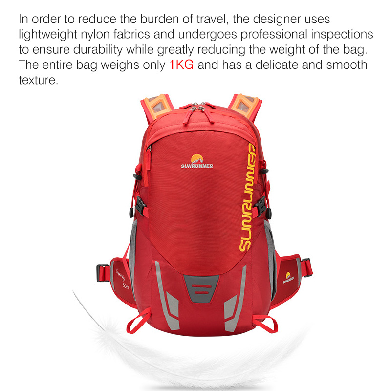 Tas Ransel Hiking 35L Kapasita - Cycling Journey ulasan dan harga