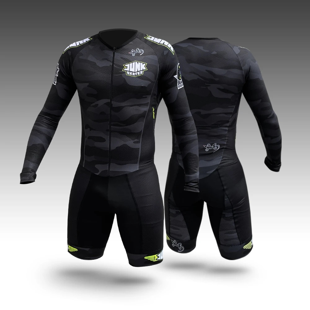 Man Roller Skating Jersey bers - Cycling Commuter Trousers ulasan dan harga