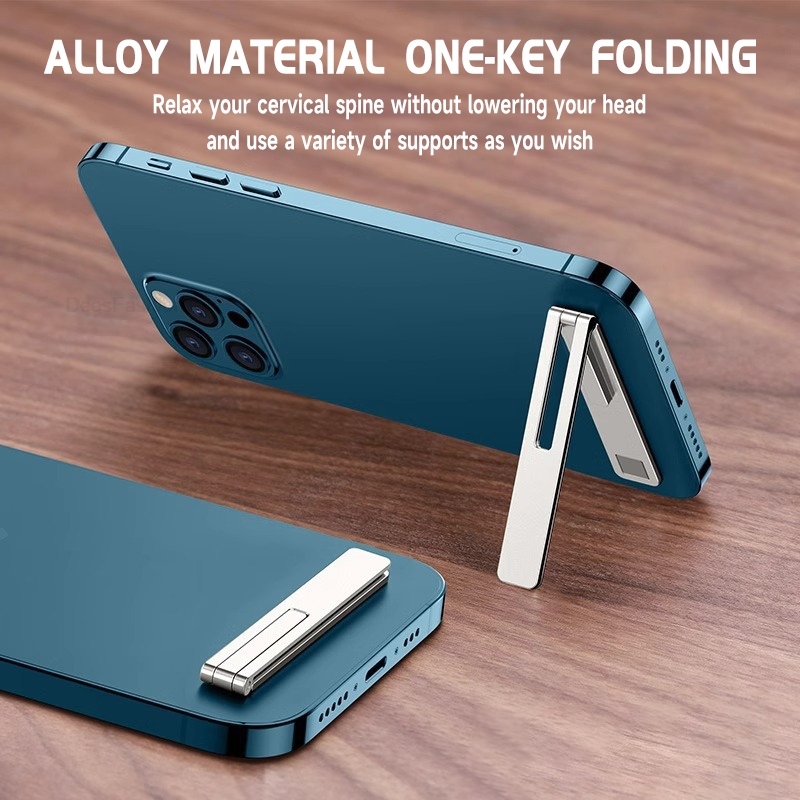 Braket Ponsel Lipat Baja Logam - Kickstand Adjustable ulasan dan harga