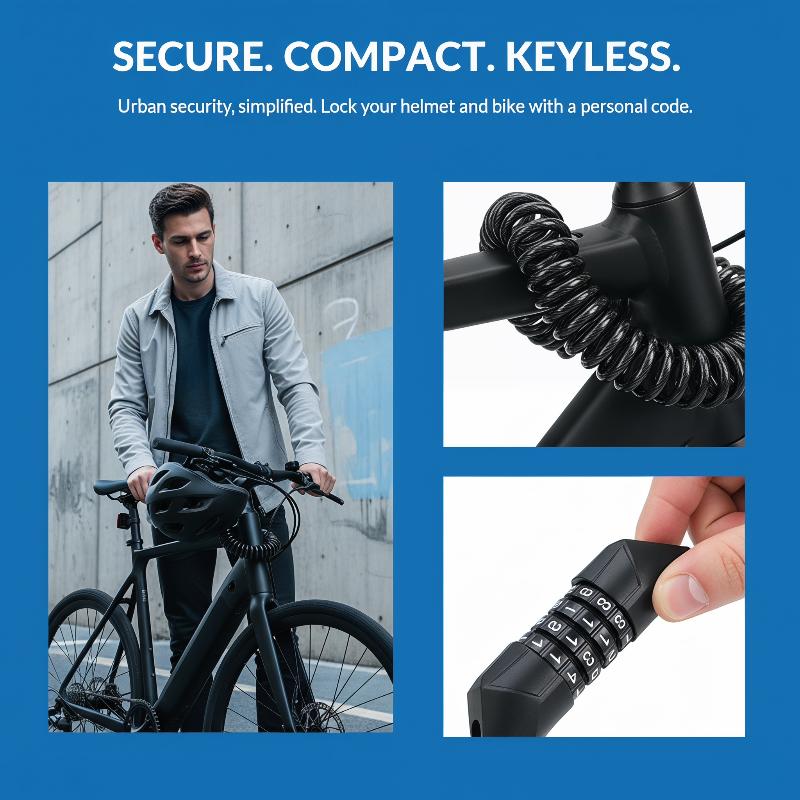 Rantai Anti Maling Sepeda Moto - Chain Lock Combination ulasan dan harga