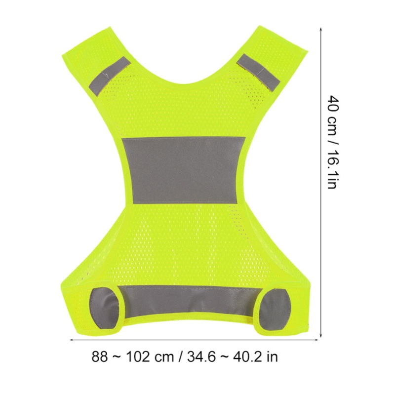 Rompi Reflektif Bersepeda Luar - Reflective Vest Cycling ulasan dan harga