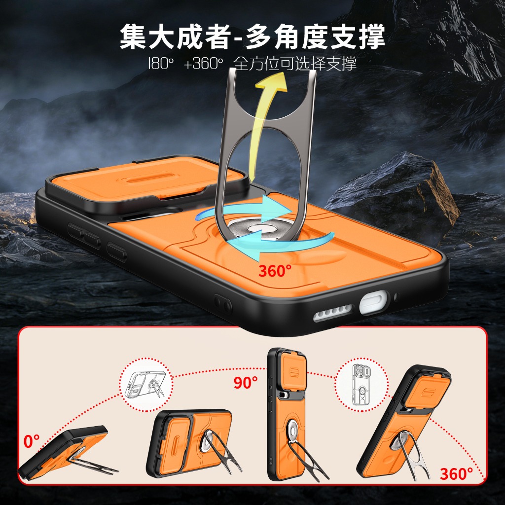 Pelindung Lensa Kamera Geser C - Kickstand Adjustable ulasan dan harga