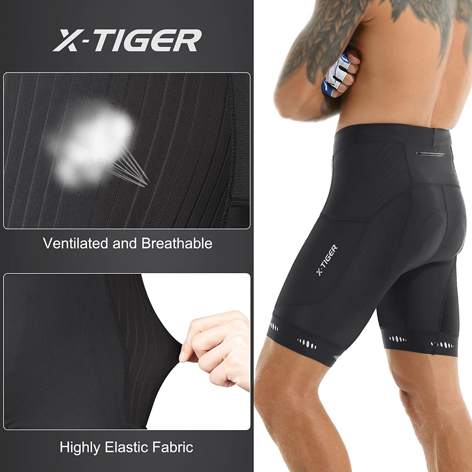 X-TIGER celana pendek berseped - Cycling Commuter Pants ulasan dan harga