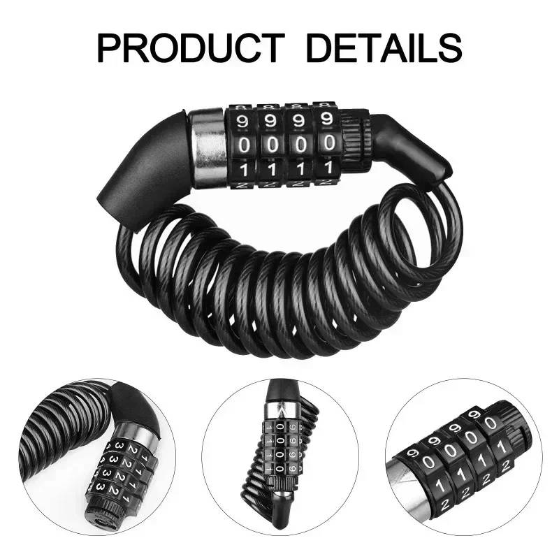 Rantai Anti Maling Sepeda Moto - Chain Lock Combination ulasan dan harga