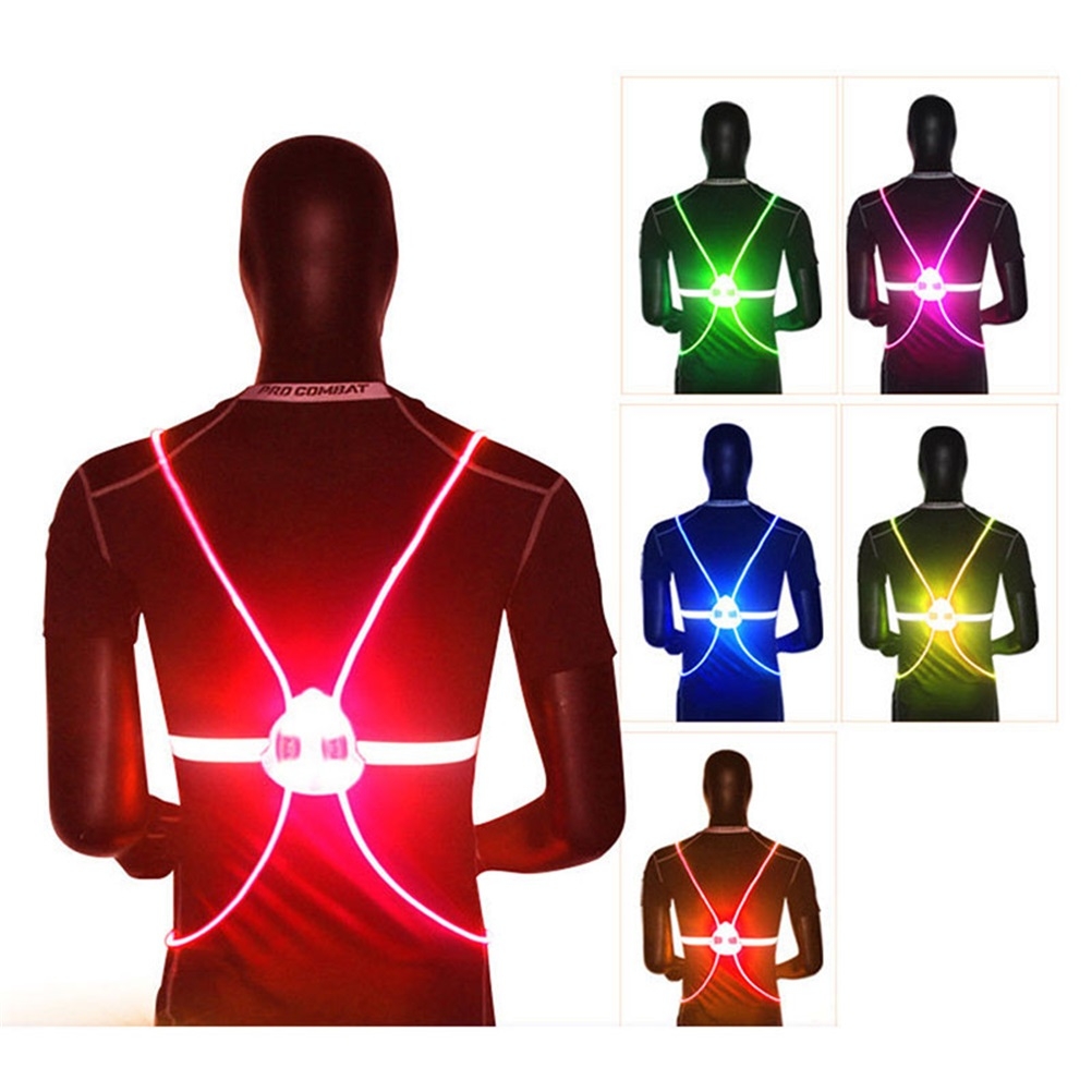 Rompi LED Reflektif 360 Deraja - Reflective Vest Cycling ulasan dan harga