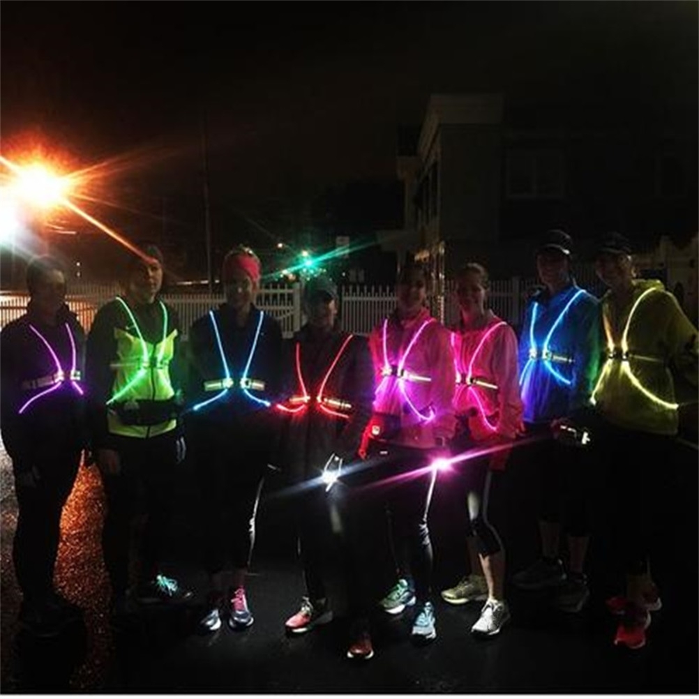Rompi LED Reflektif 360 Deraja - Reflective Vest Cycling ulasan dan harga