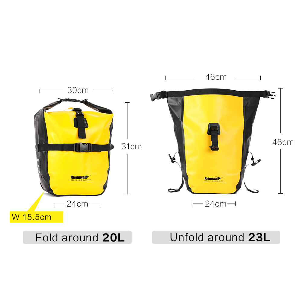 Tas Sepeda Rhinowalk 20L, Tas  - Cycling Journey ulasan dan harga