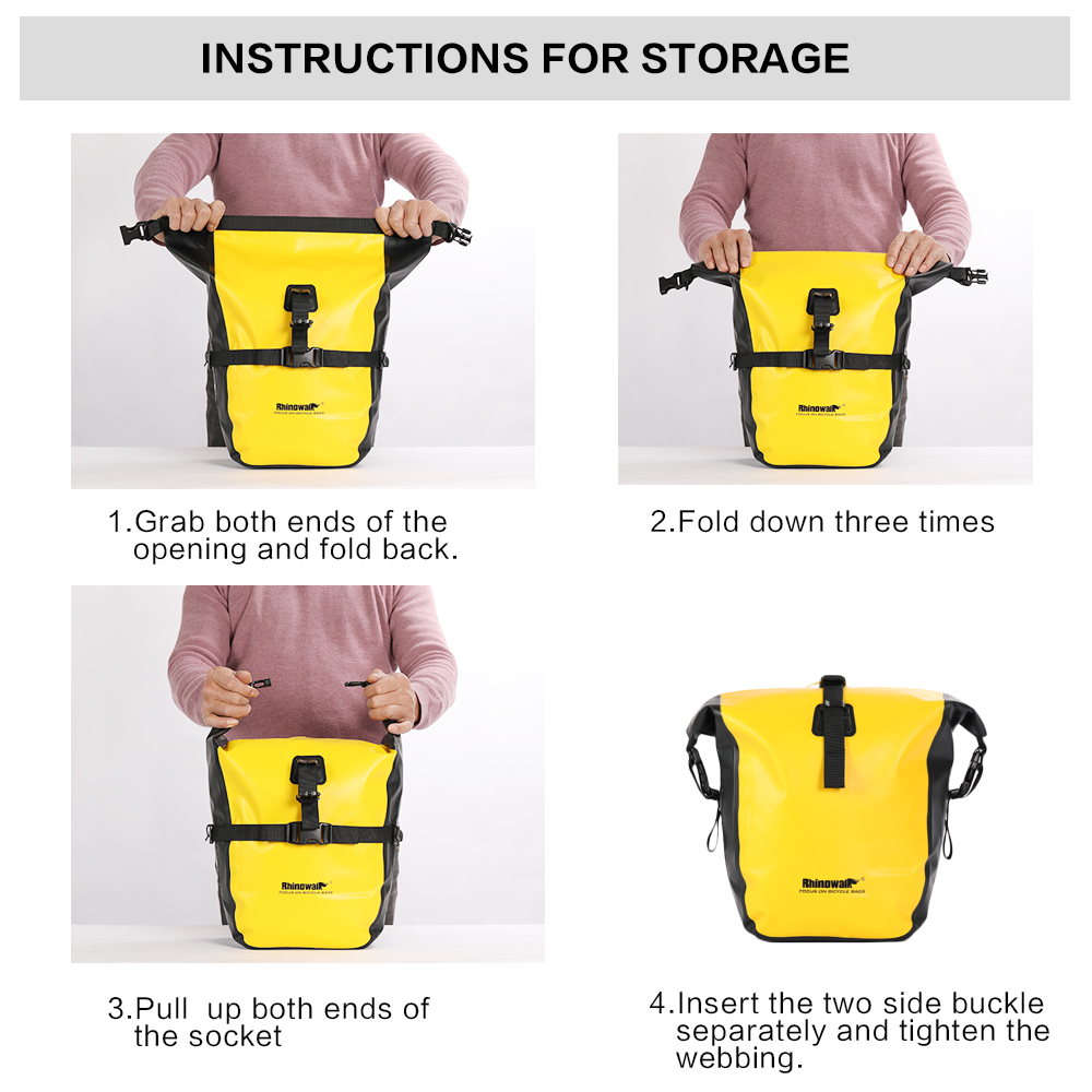 Tas Sepeda Rhinowalk 20L, Tas  - Cycling Journey ulasan dan harga