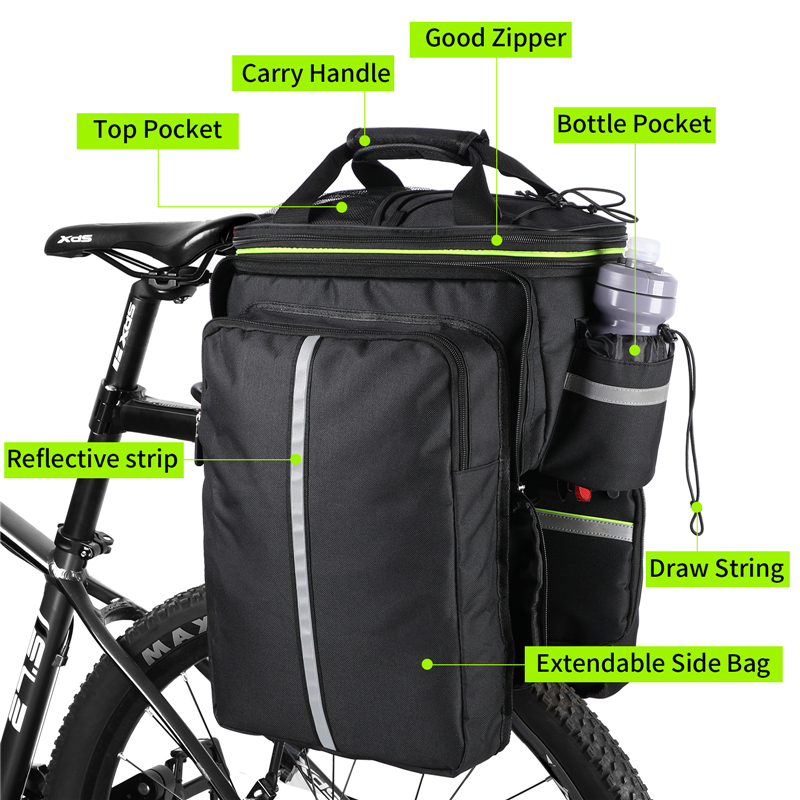 Tas Bagasi Sepeda Tahan Air 3  - Cycling Journey ulasan dan harga