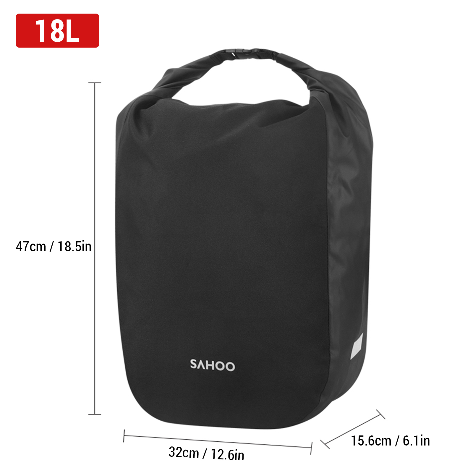 Tas kursi belakang sepeda 18l/ - Cycling Journey ulasan dan harga