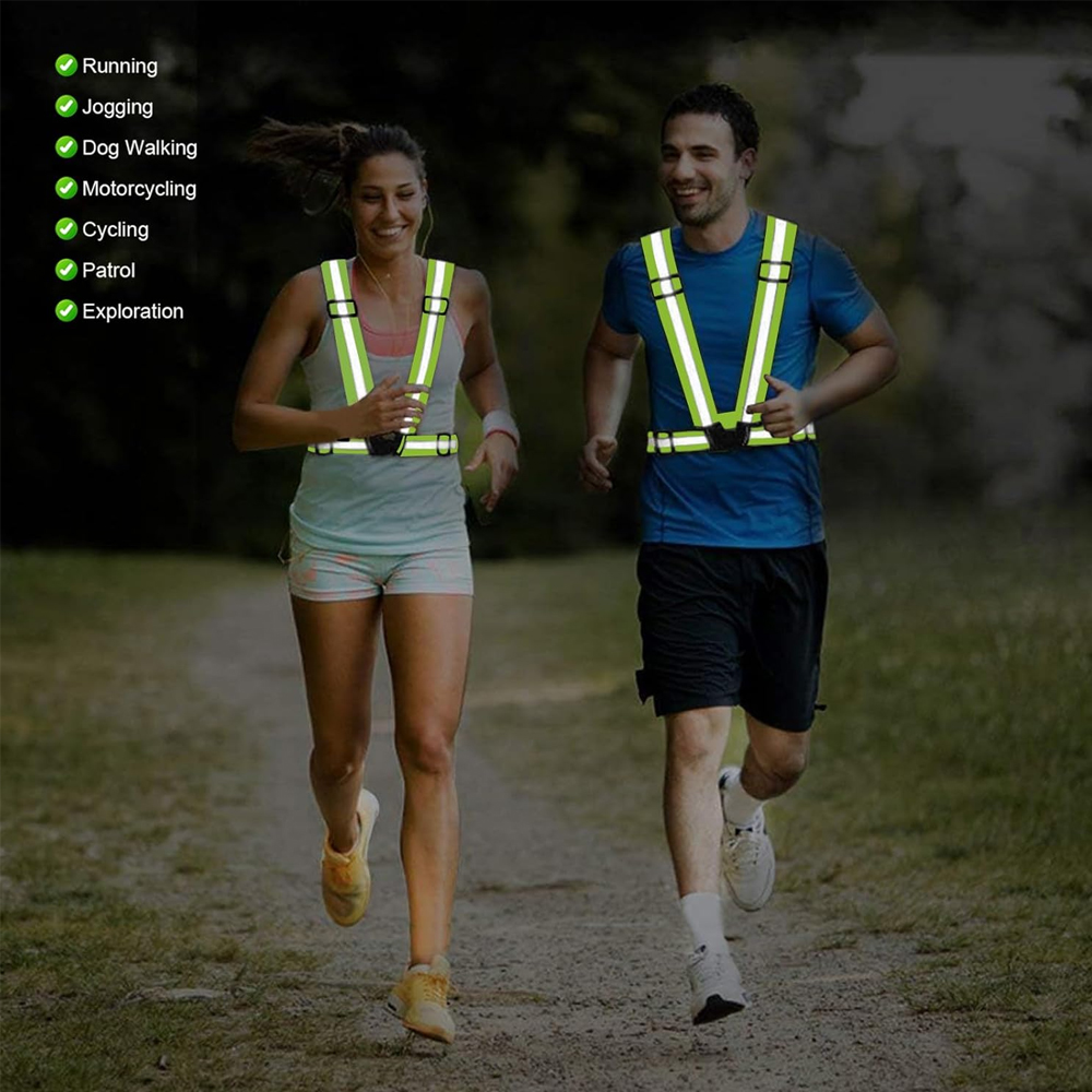 1 Buah Rompi Lari Malam Hari R - Reflective Vest Cycling ulasan dan harga