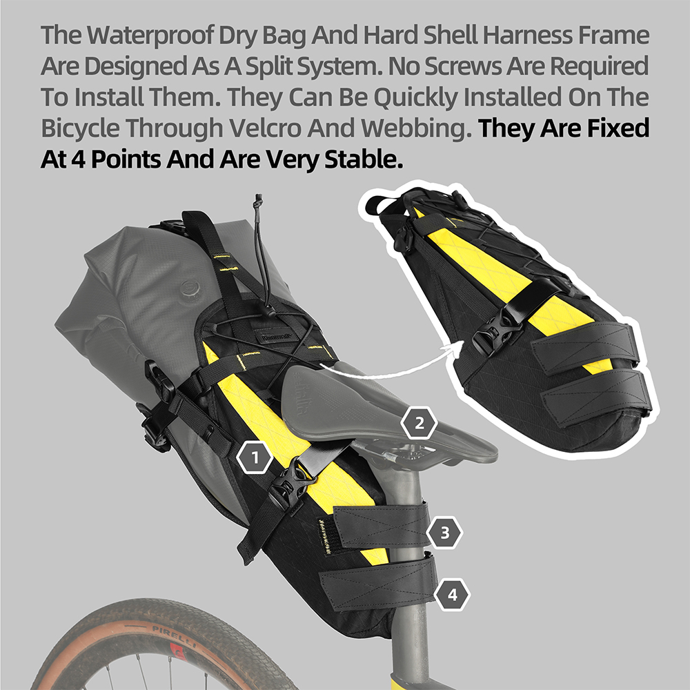 Rhinowalk tas ekor sepeda anti - Cycling Journey ulasan dan harga
