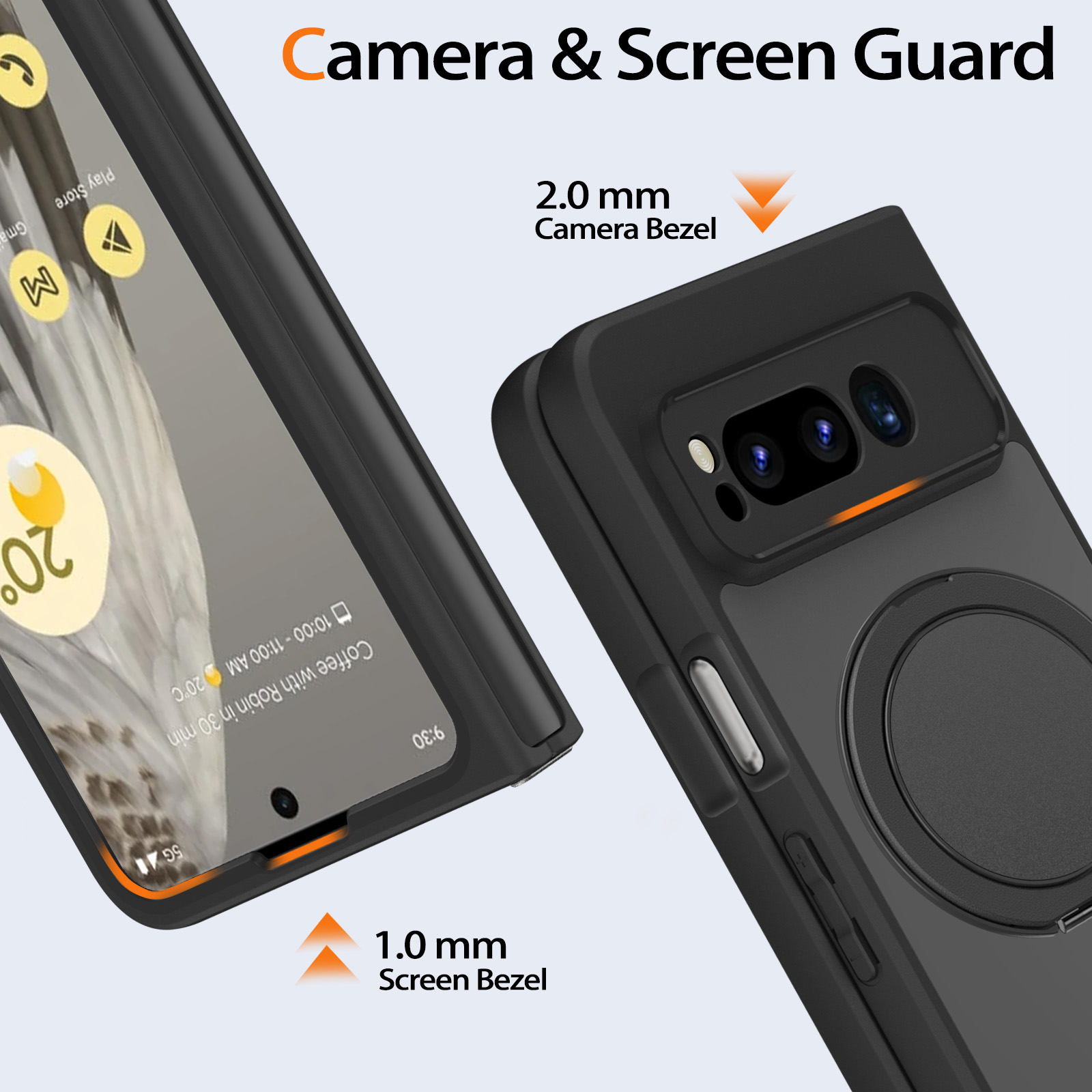 Casing Magnetik Google Pixel F - Kickstand Adjustable ulasan dan harga