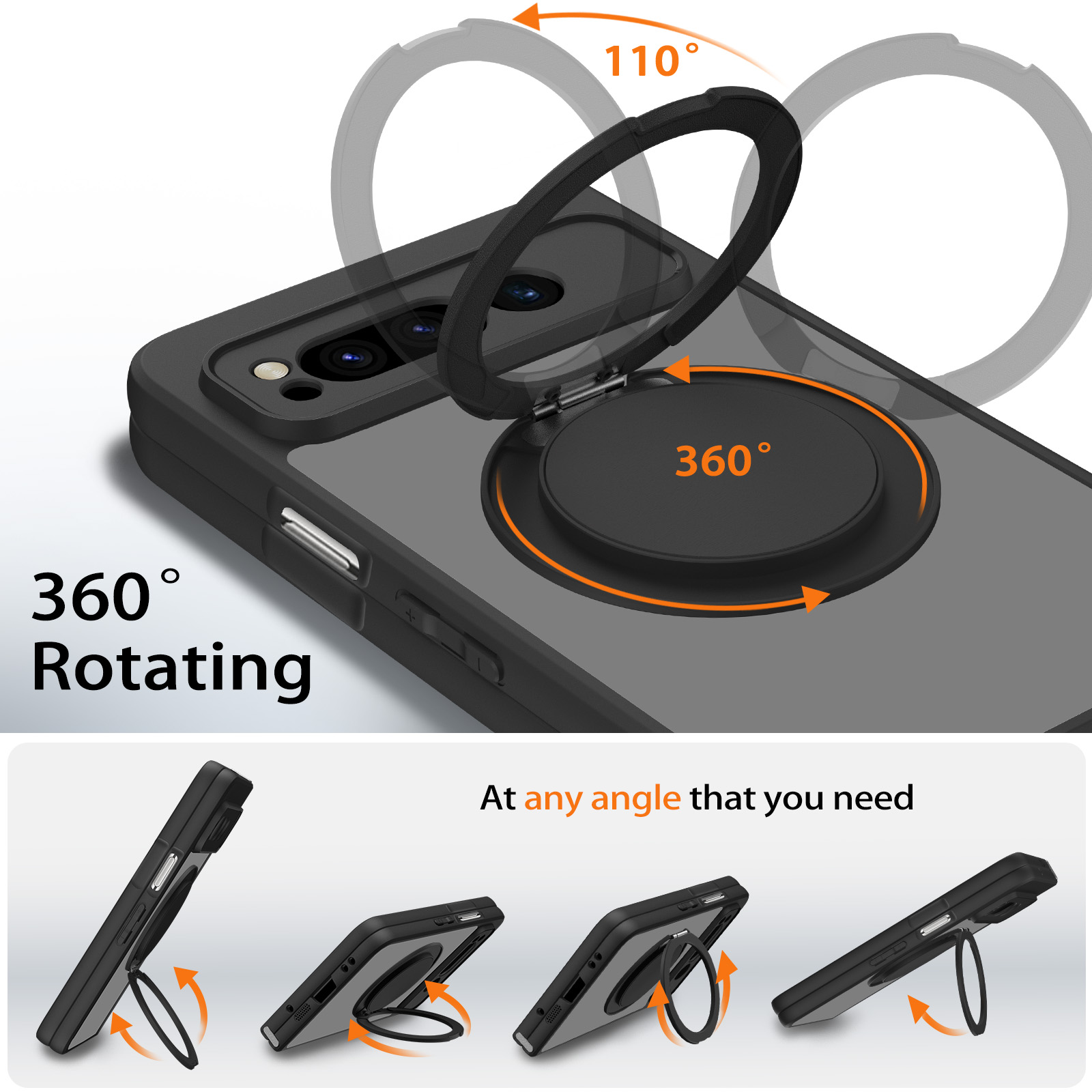 Casing Magnetik Google Pixel F - Kickstand Adjustable ulasan dan harga