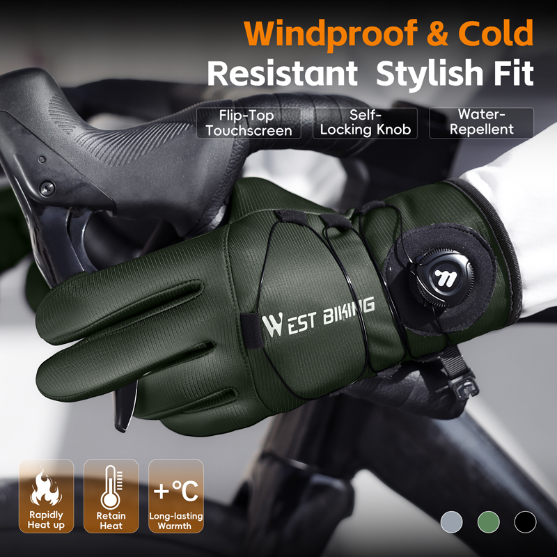 Sarung Tangan Sepeda Musim Din - Winter Cycling Commute ulasan dan harga