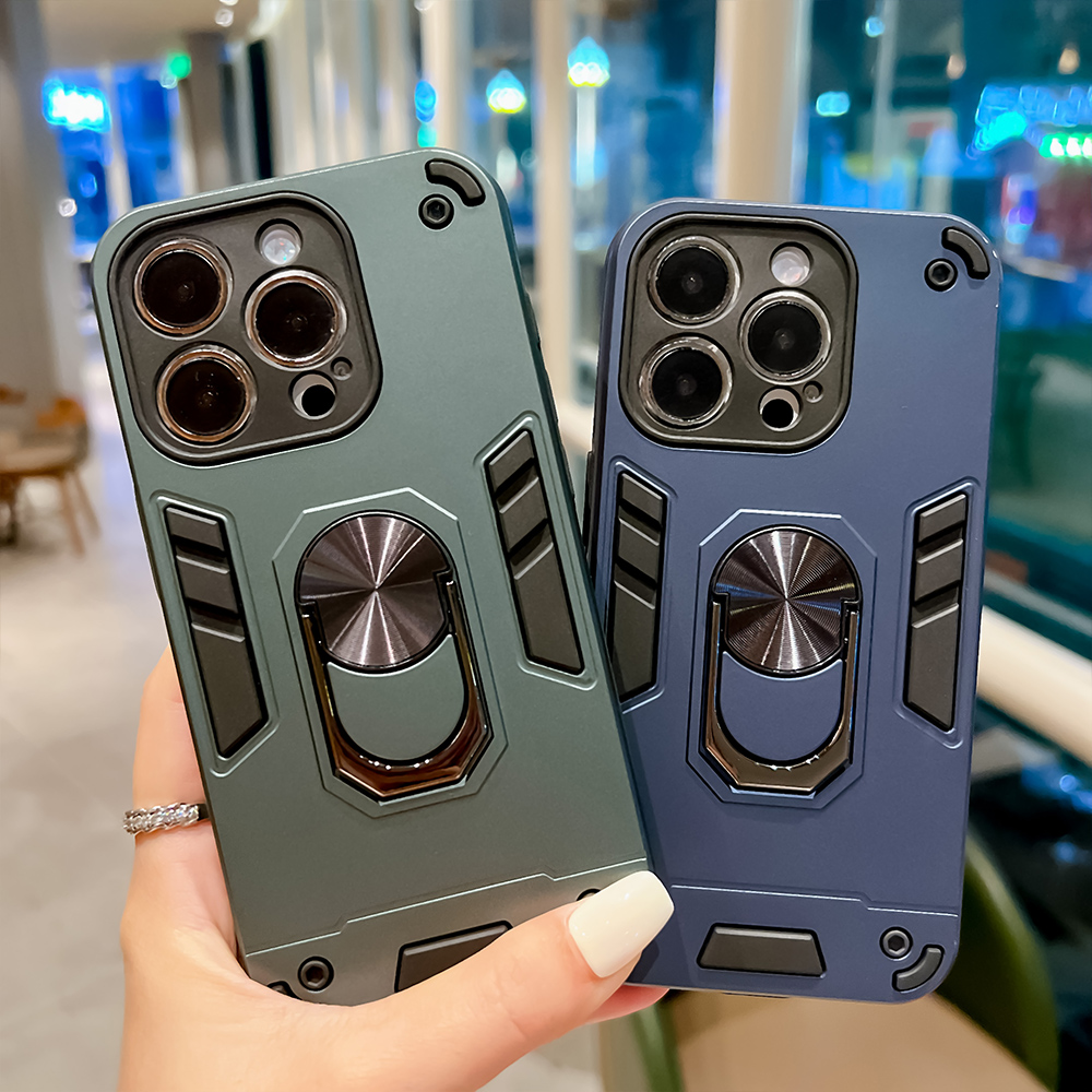 Casing Ponsel dengan Cincin Ma - Kickstand Adjustable ulasan dan harga