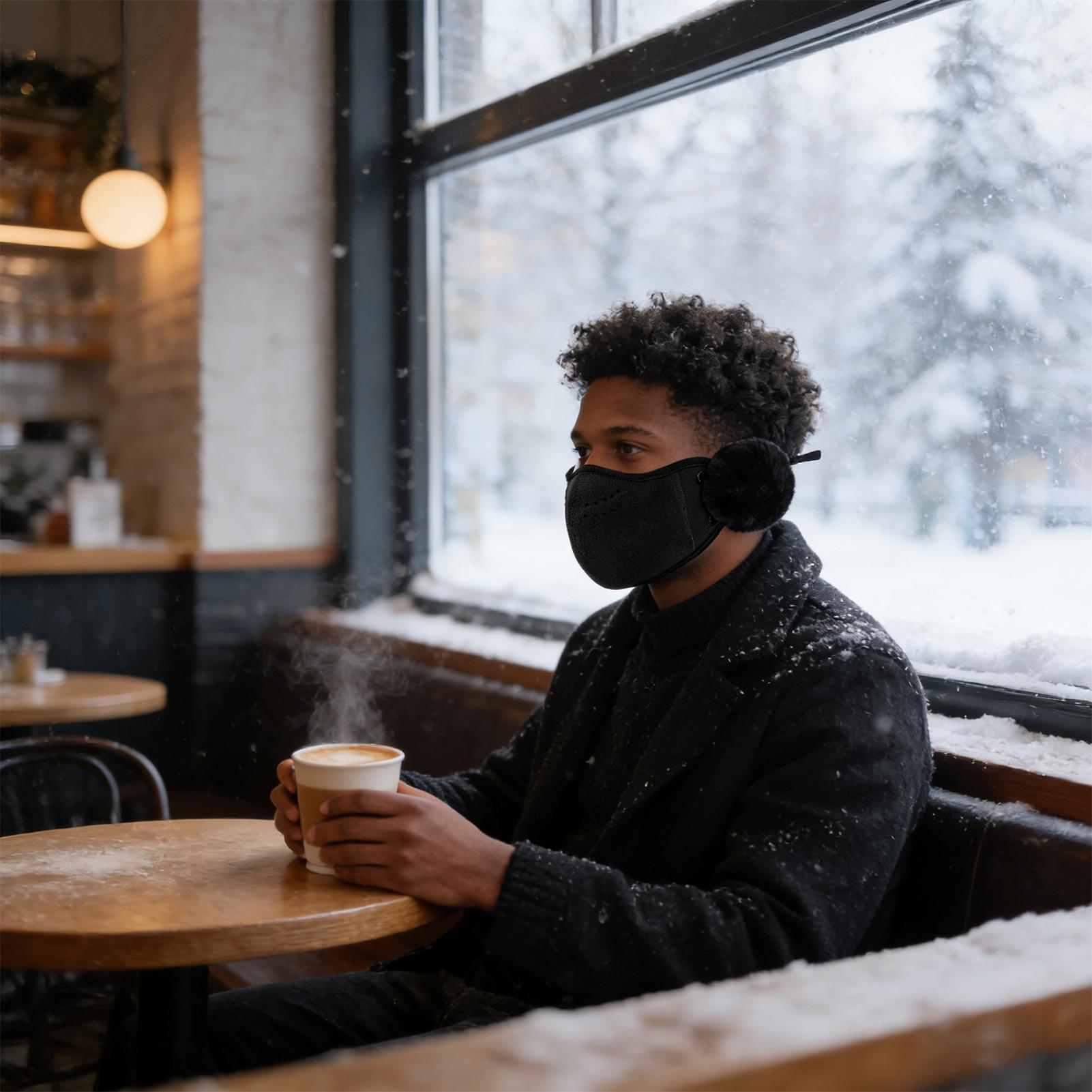 Penutup Mulut Wajah Pelindung  - Winter Cycling Commute ulasan dan harga