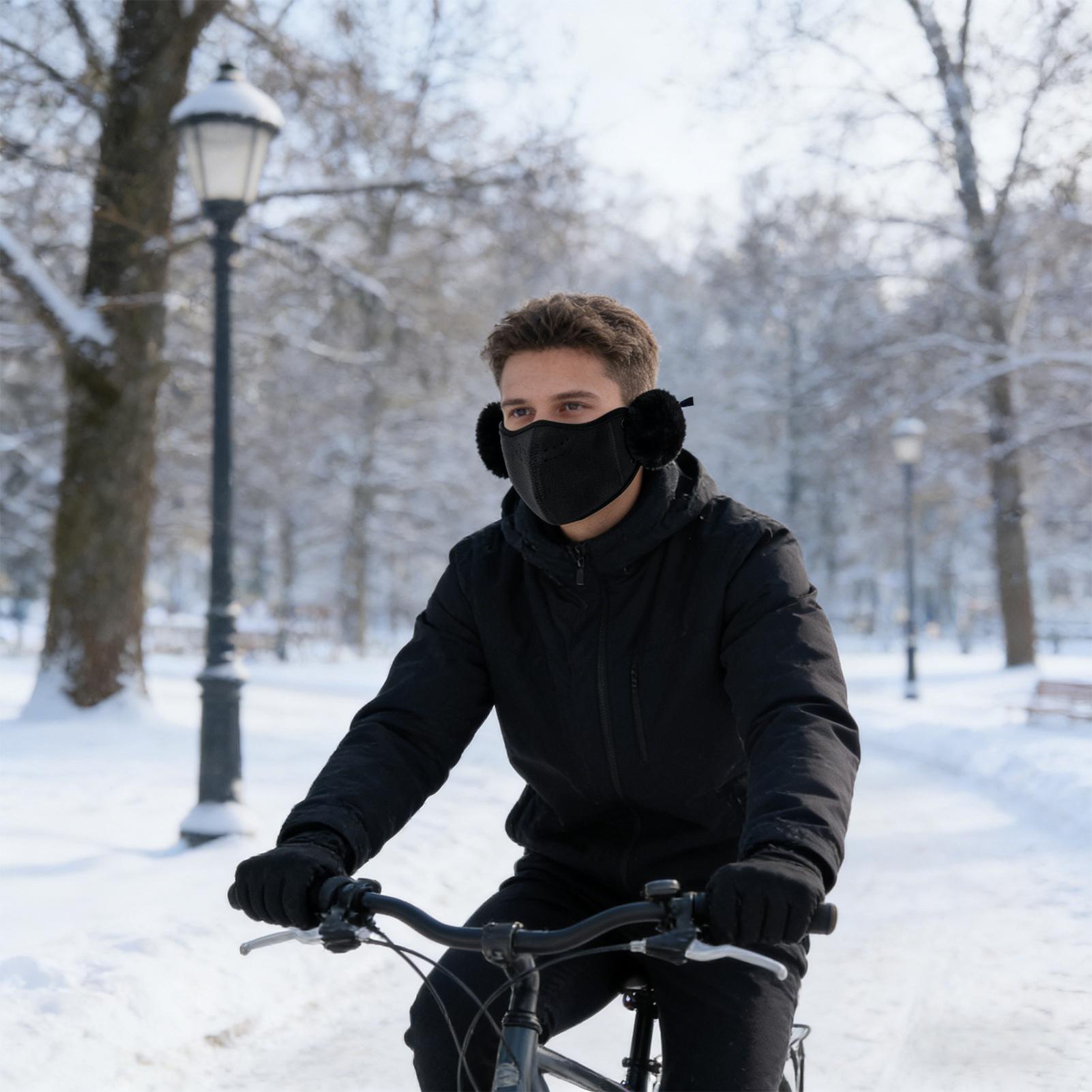 Penutup Mulut Wajah Pelindung  - Winter Cycling Commute ulasan dan harga