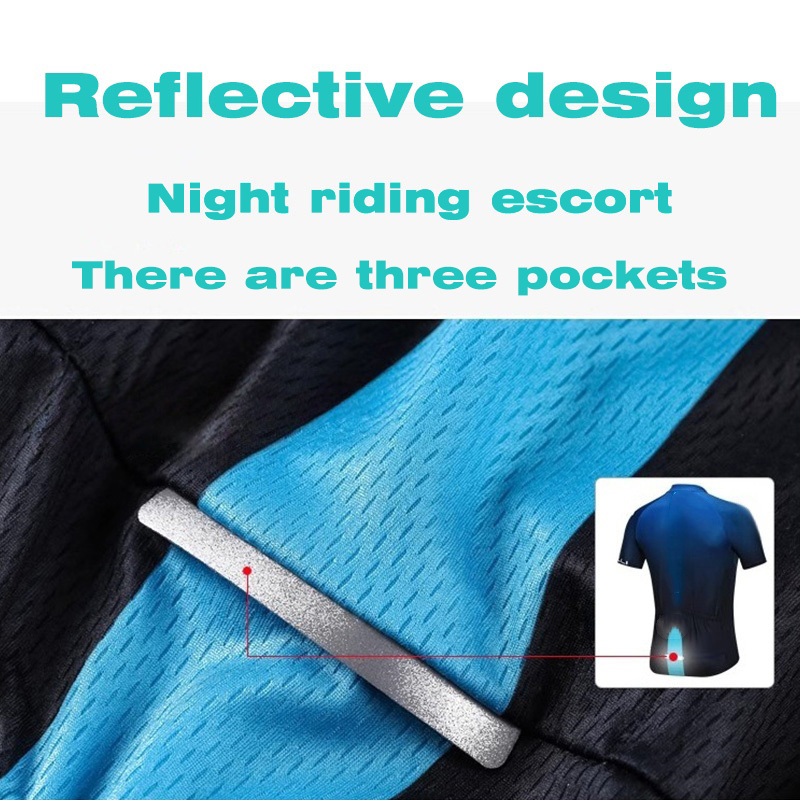 De Rosa Cycling Kit Pria Celan - Reflective Vest Cycling ulasan dan harga