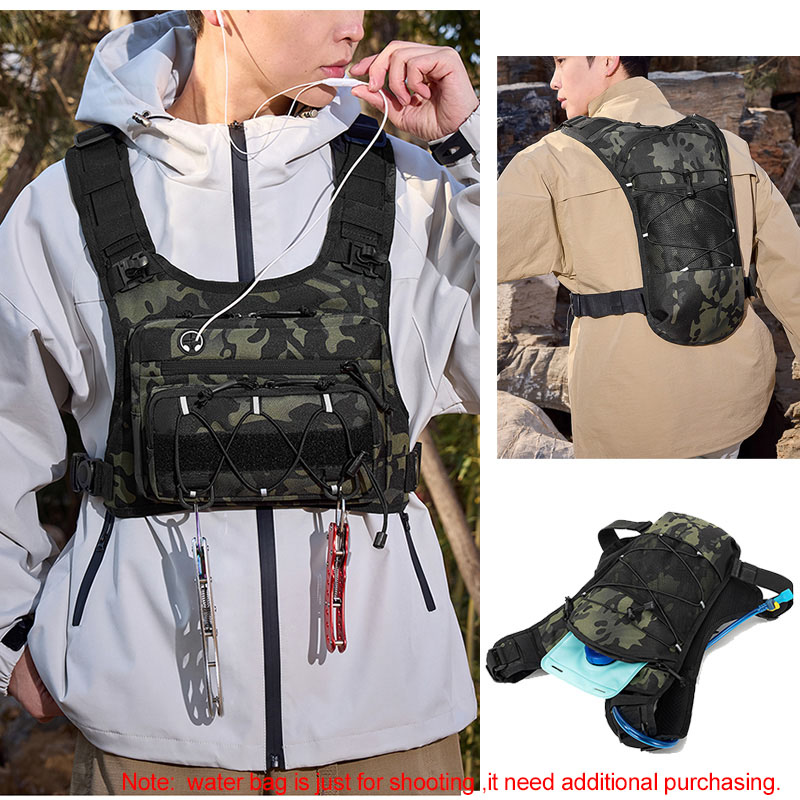 Tas Taktis Rompi Dada Depan un - Reflective Vest Cycling ulasan dan harga