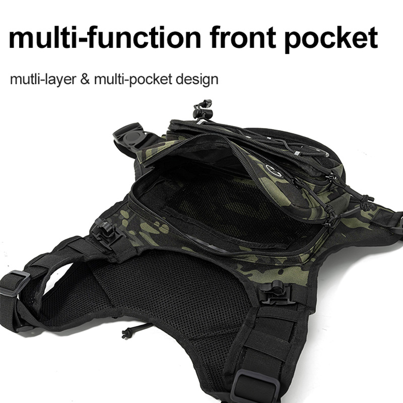 Tas Taktis Rompi Dada Depan un - Reflective Vest Cycling ulasan dan harga