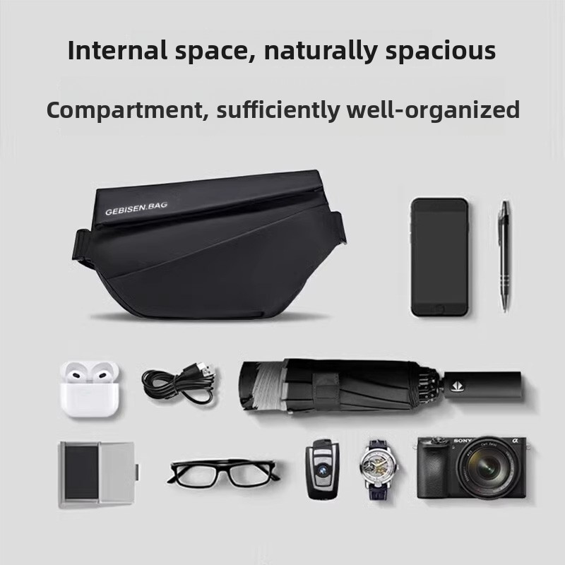 Tas Selempang Pria dengan Gesp - Cycling Commute Bag ulasan dan harga