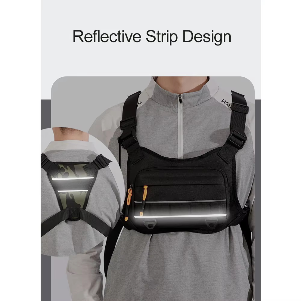 Rompi Dada Depan untuk Bersepe - Reflective Vest Cycling ulasan dan harga