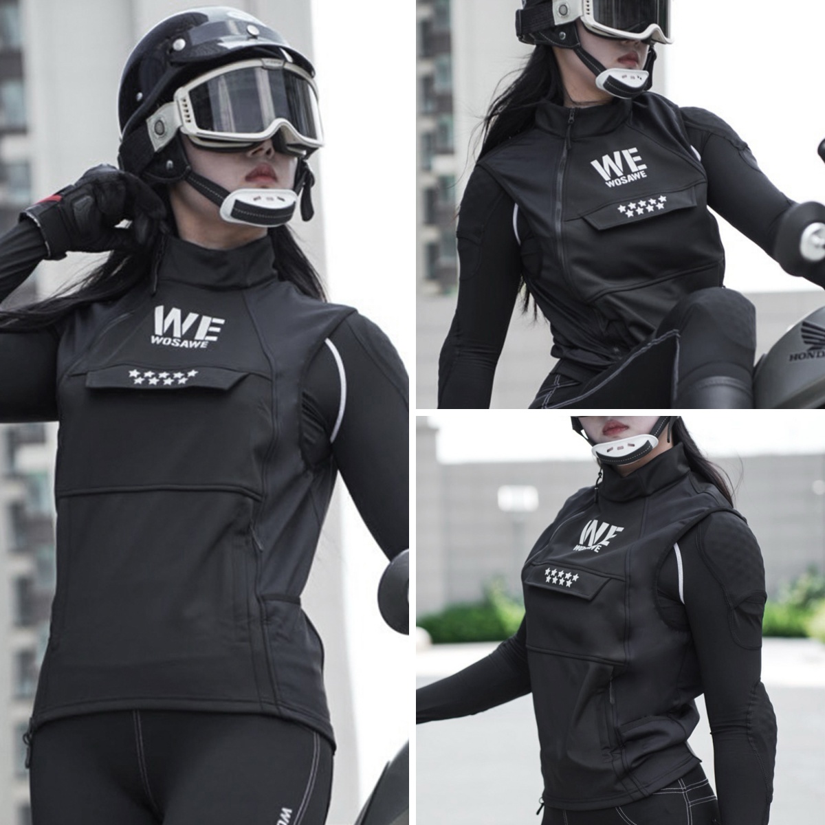 WOSAWE Rompi Berkendara Sepeda - Reflective Vest Cycling ulasan dan harga