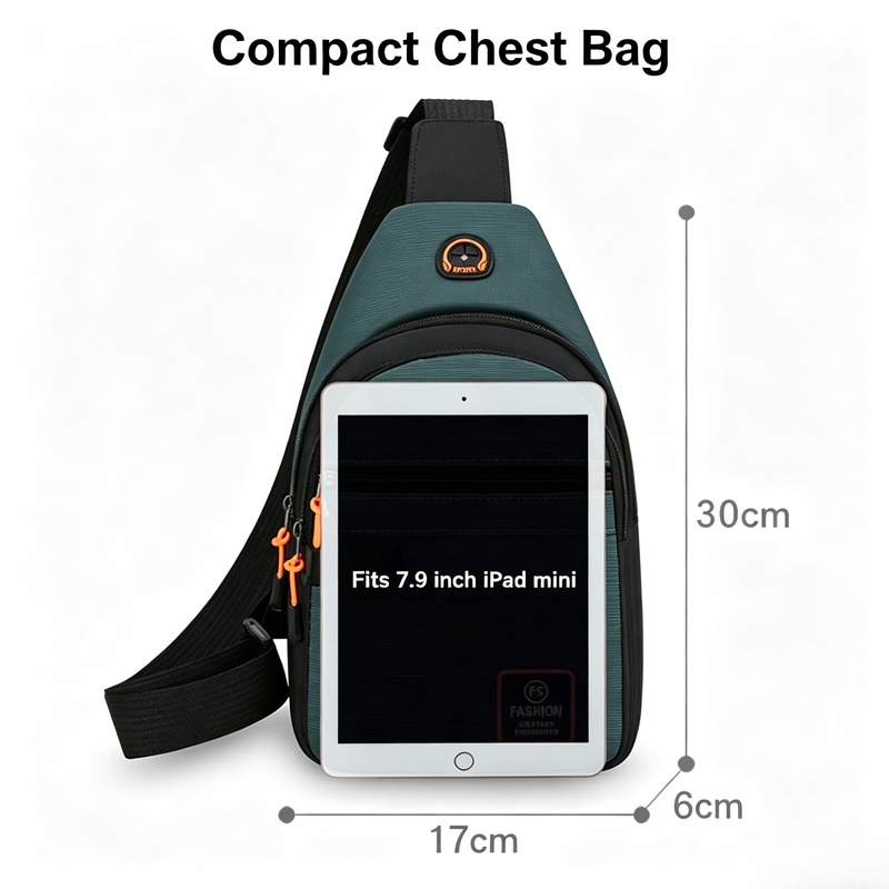 Tas Selempang Dada Pria Anti A - Cycling Commute Bag ulasan dan harga