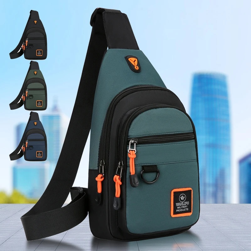 Tas Selempang Dada Pria Anti A - Cycling Commute Bag ulasan dan harga